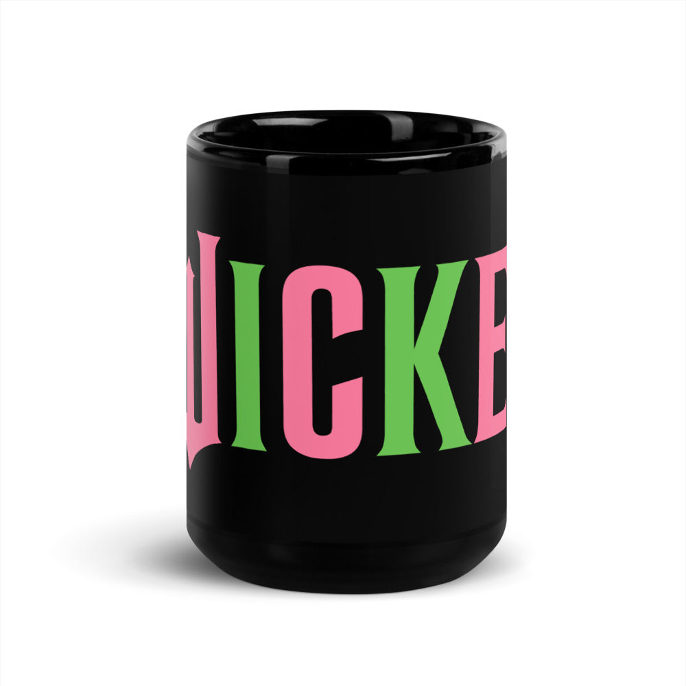 Wicked Logo Black Mug