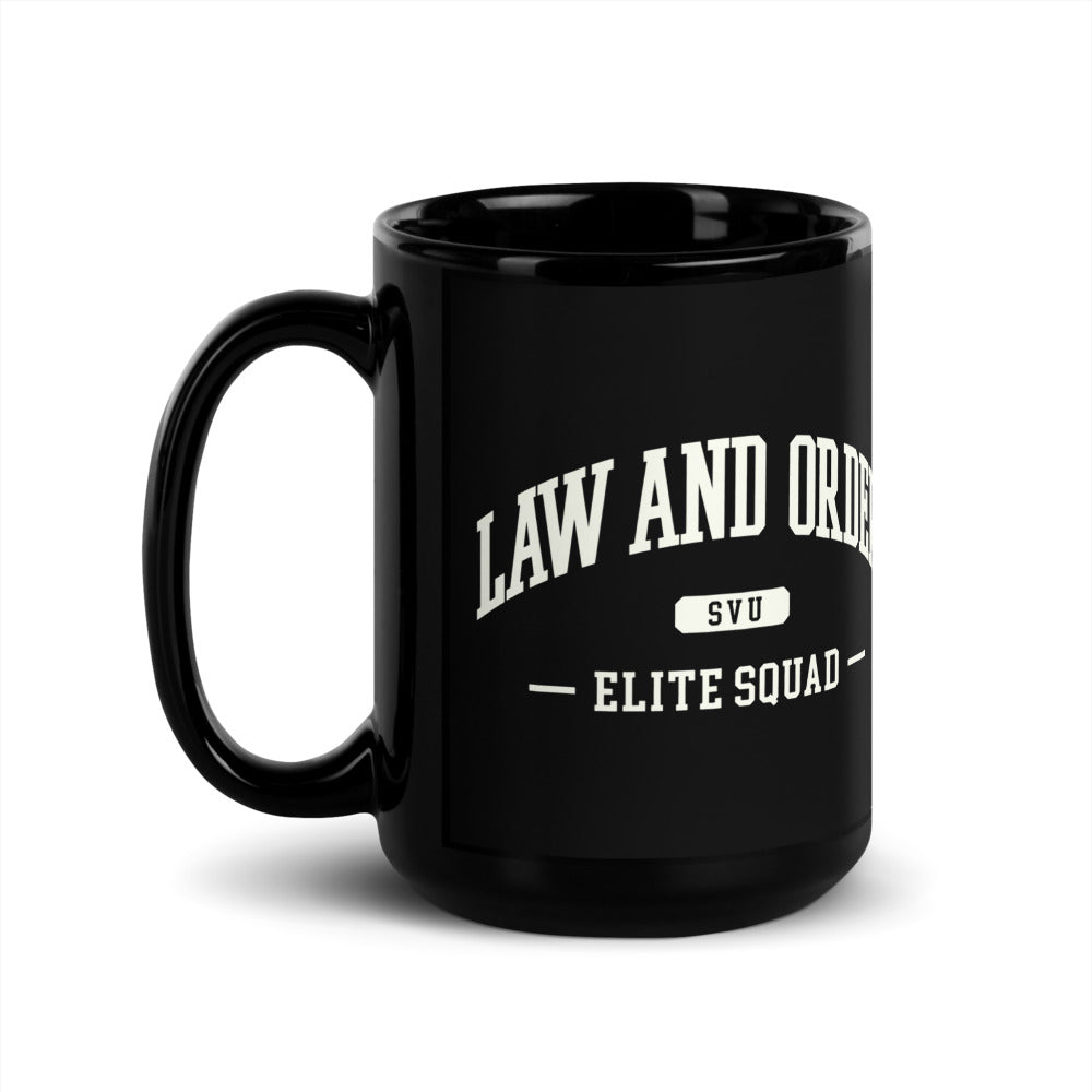 Law & Order: SVU Varsity Black Mug