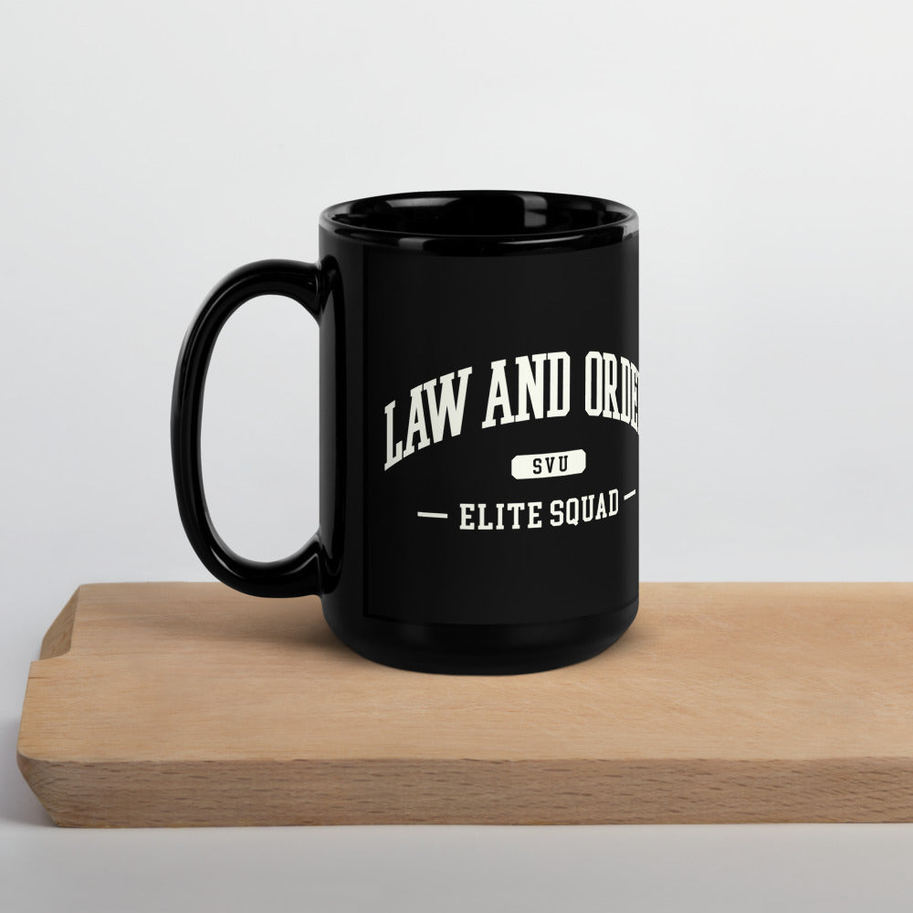 Law & Order: SVU Varsity Black Mug