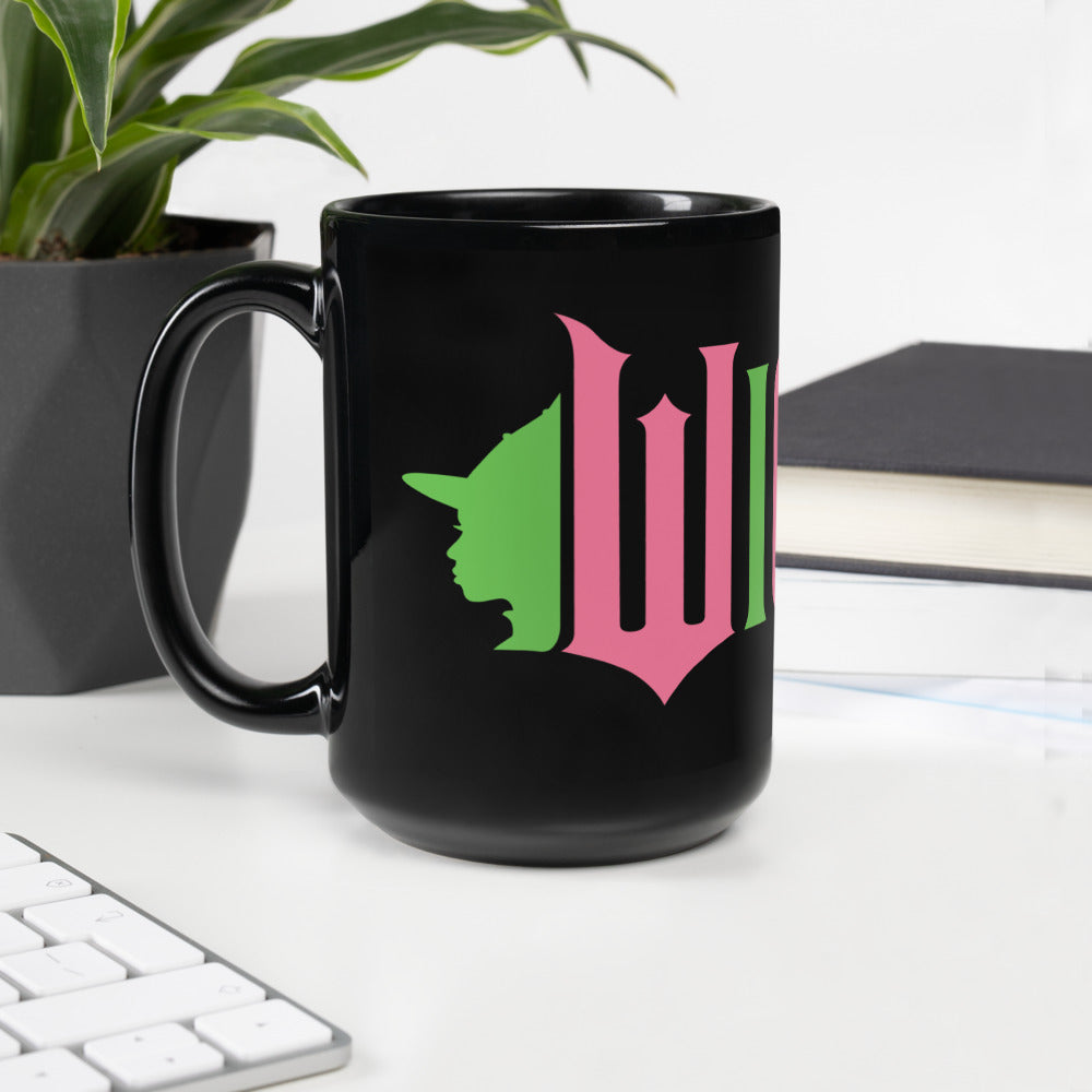 Wicked Logo Black Mug