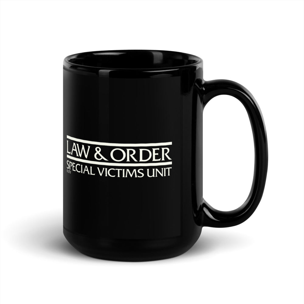 Law & Order: SVU Varsity Black Mug