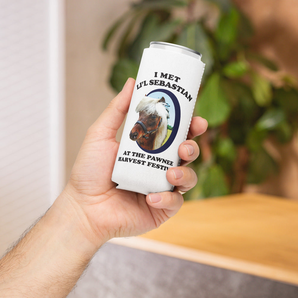 Parks and Recreation Li'L Sebastian Can Cooler