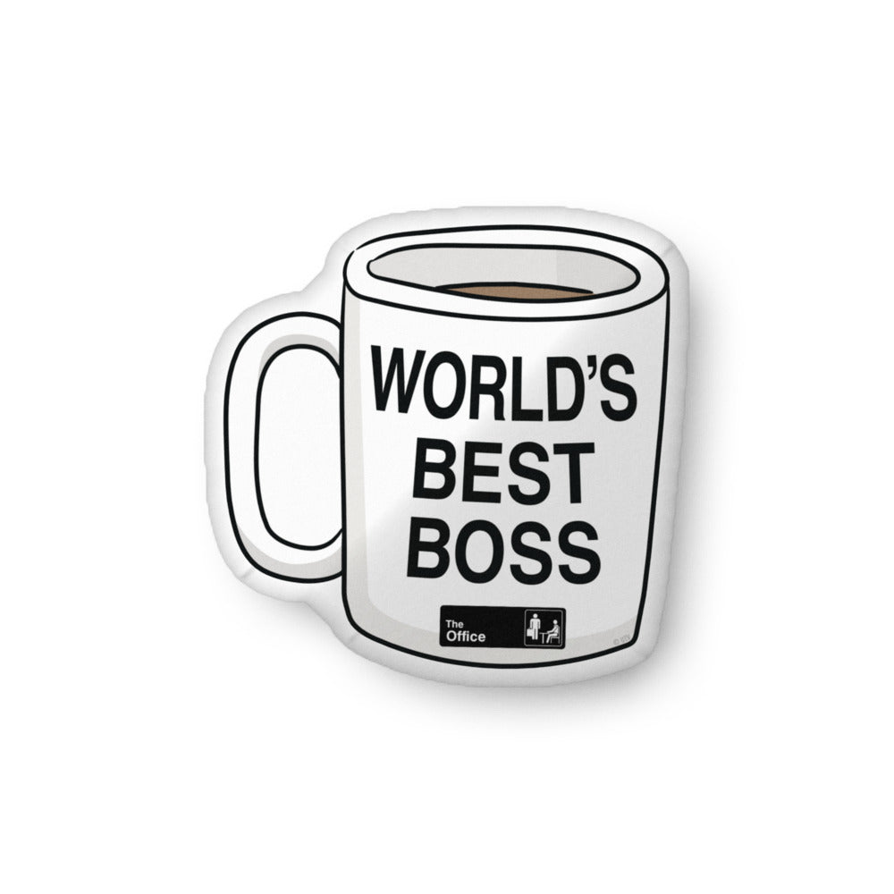 The Office World's Best Boss Mug Pillow