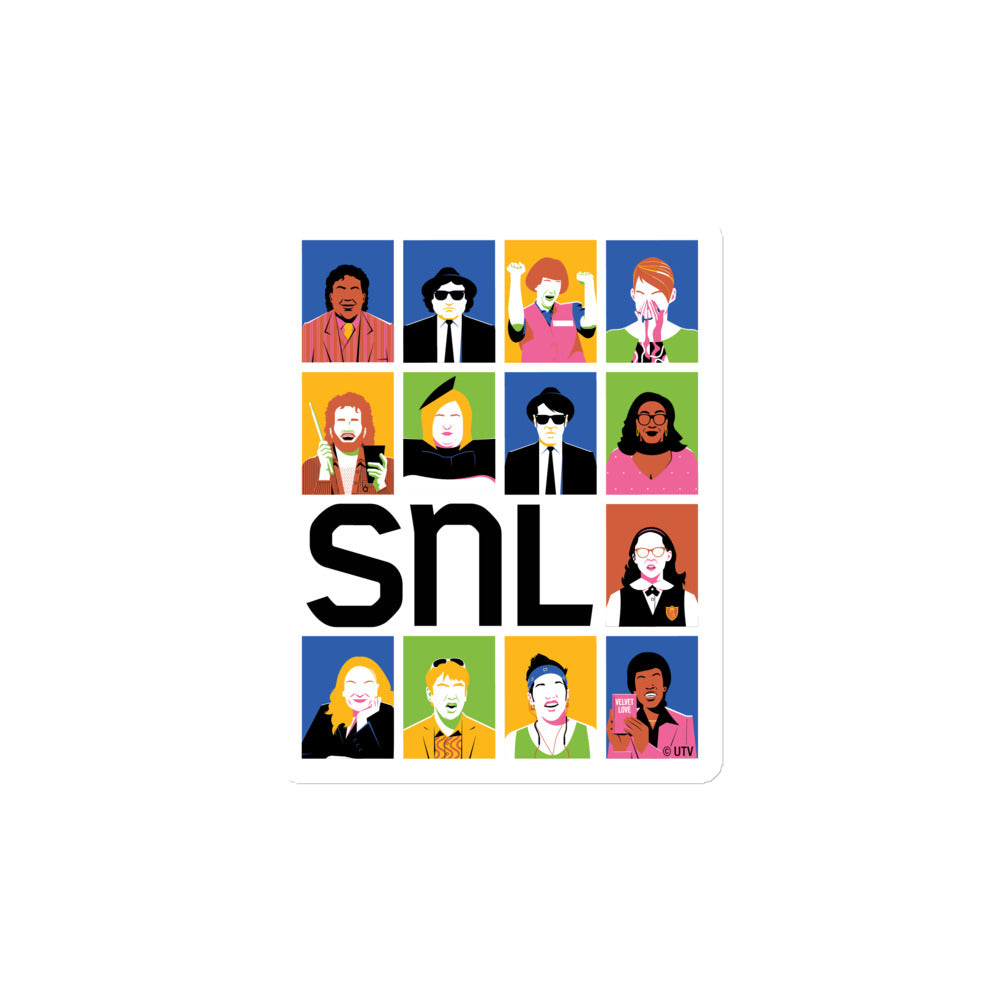 Saturday Night Live Character Grid Magnet