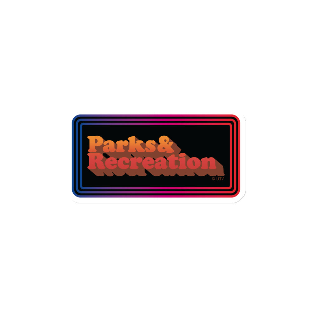 Parks and Recreation 70's Logo Magnet