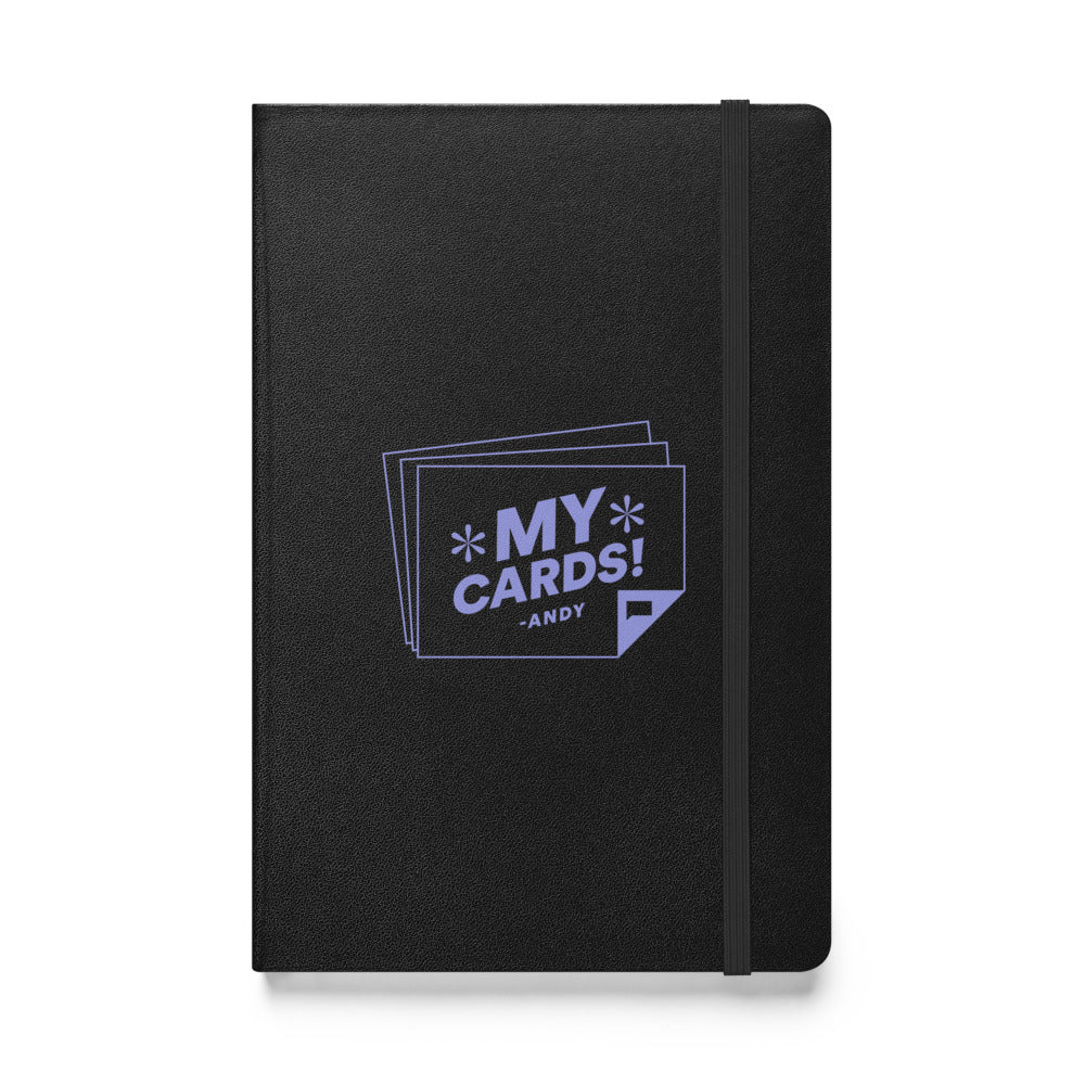 My Cards Andy Hardcover Notebook