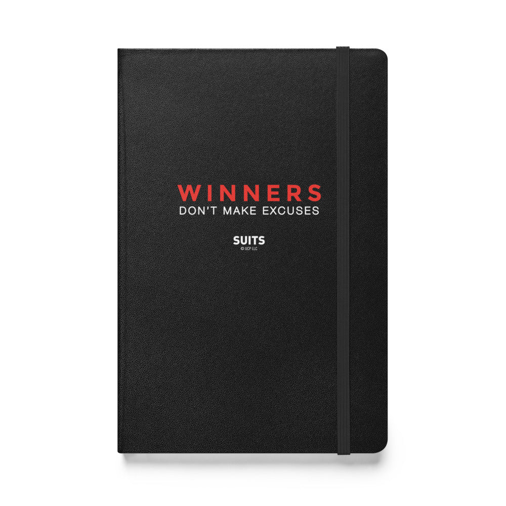 Suits Winners Don't Make Excuses Notebook