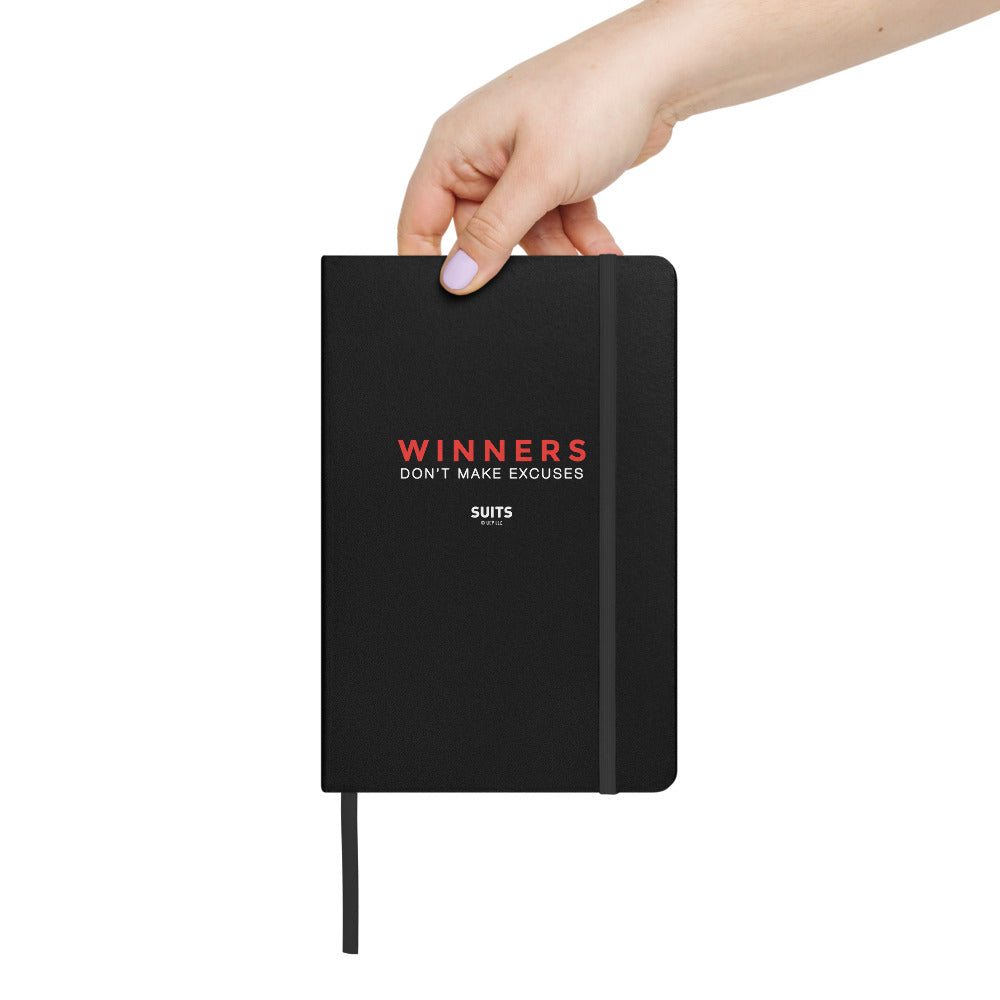 Suits Winners Don't Make Excuses Notebook