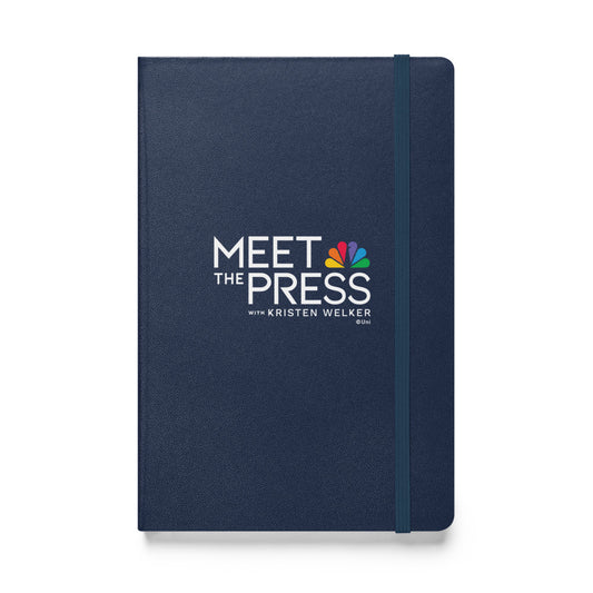 Meet the Press Logo Hardcover Notebook