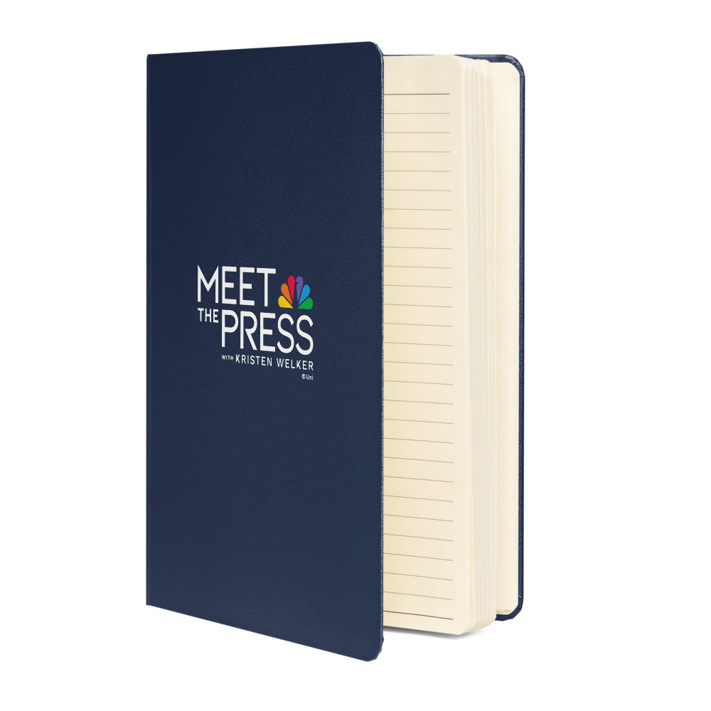 Meet the Press Logo Hardcover Notebook