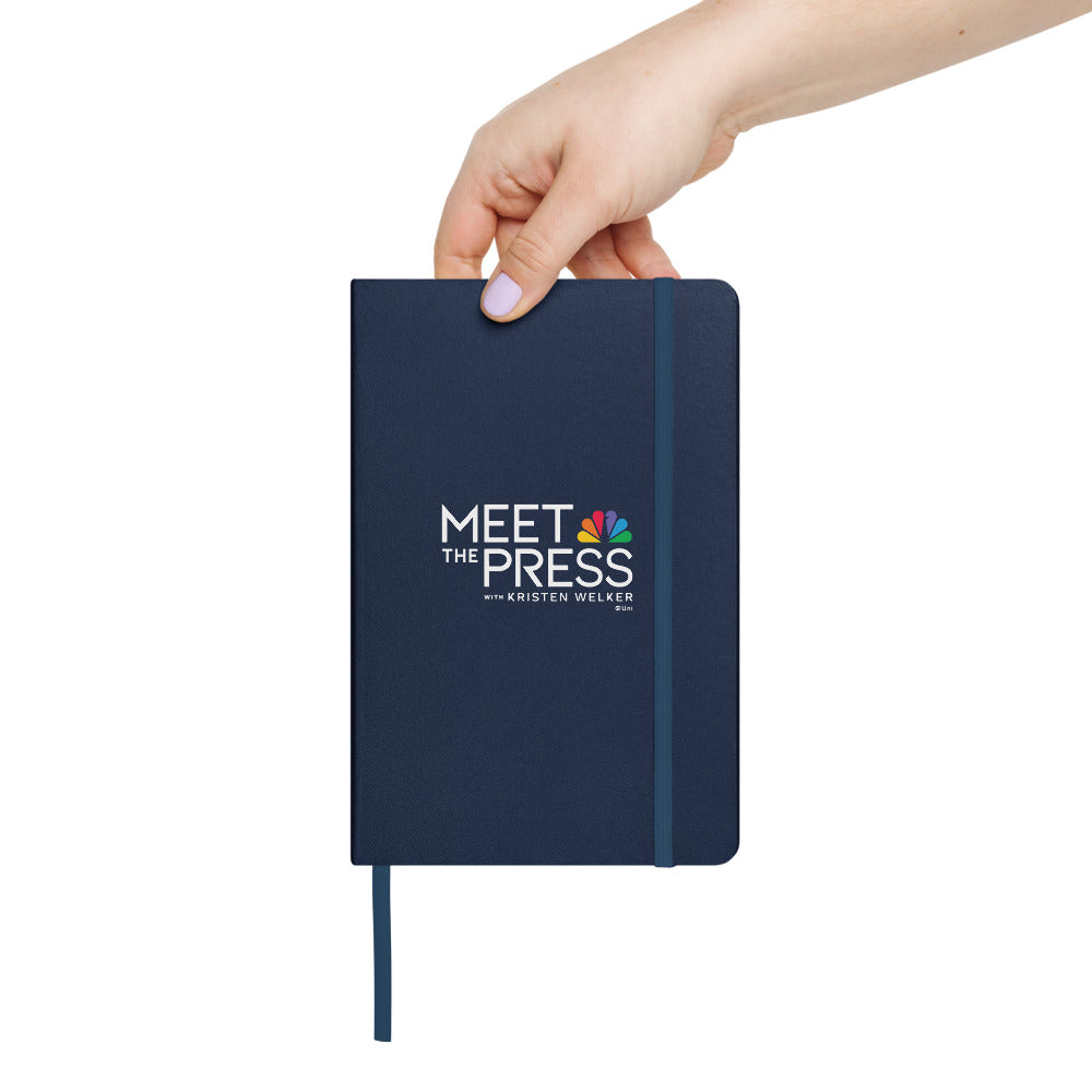 Meet the Press Logo Hardcover Notebook