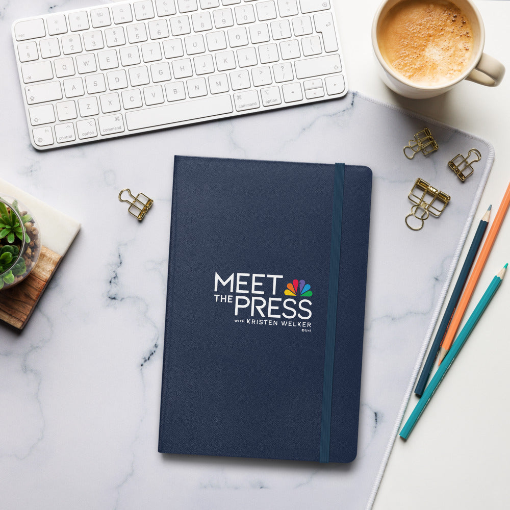 Meet the Press Logo Hardcover Notebook