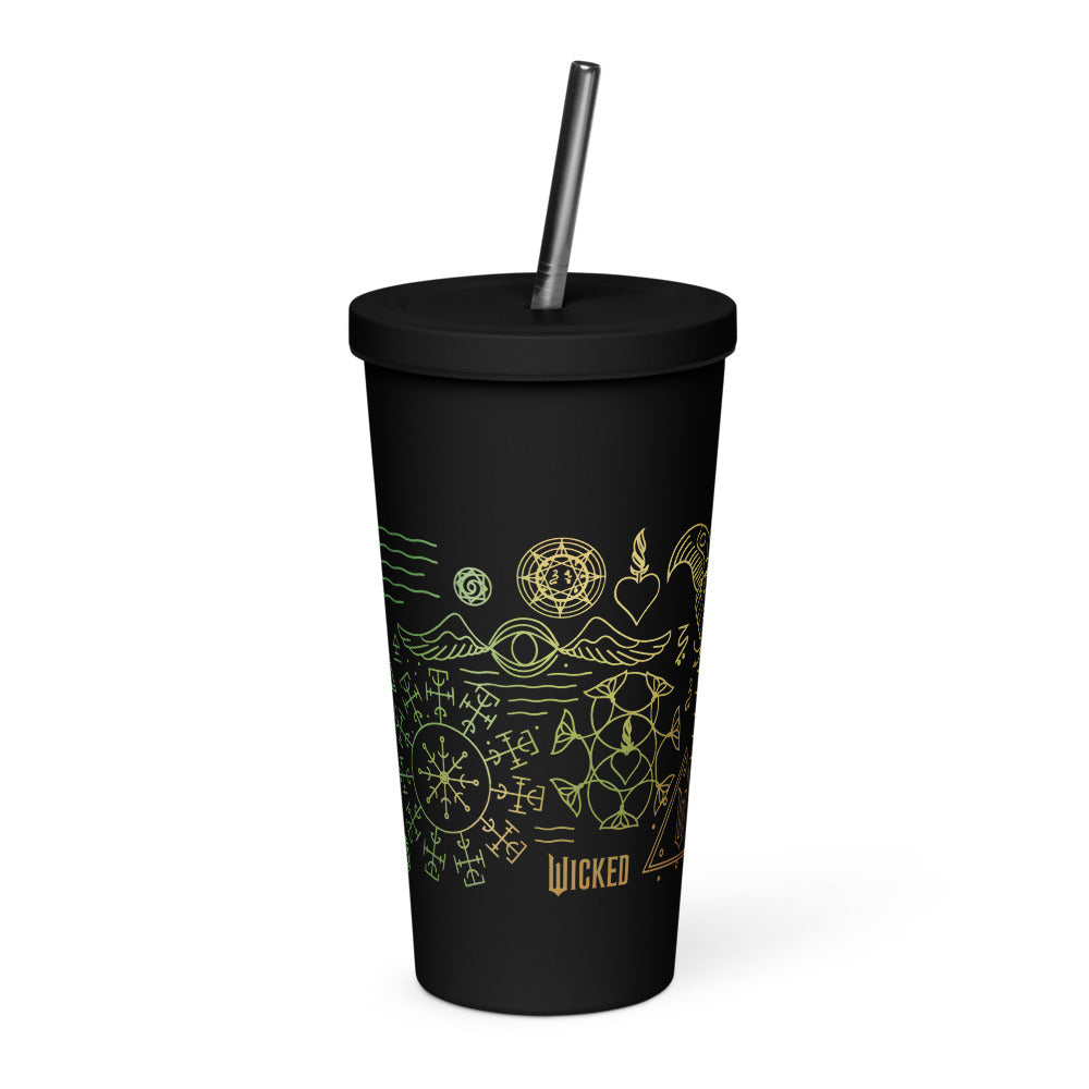 Wicked Elphaba Grimmerie Insulated Tumbler