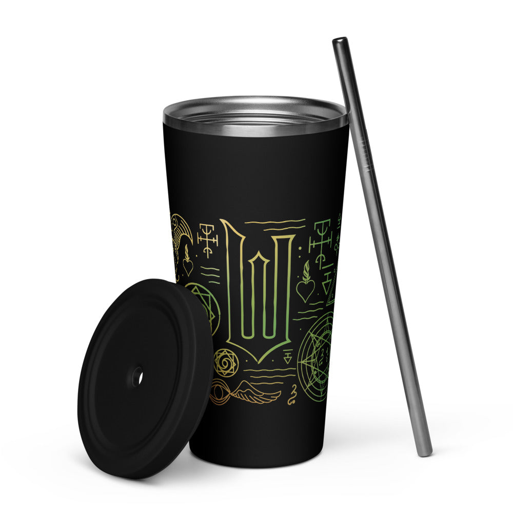 Wicked Elphaba Grimmerie Insulated Tumbler