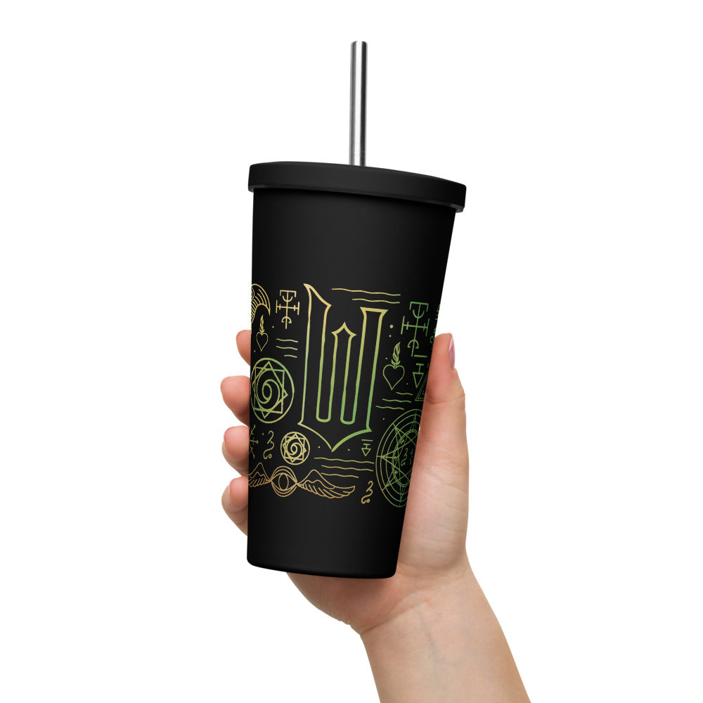 Wicked Elphaba Grimmerie Insulated Tumbler