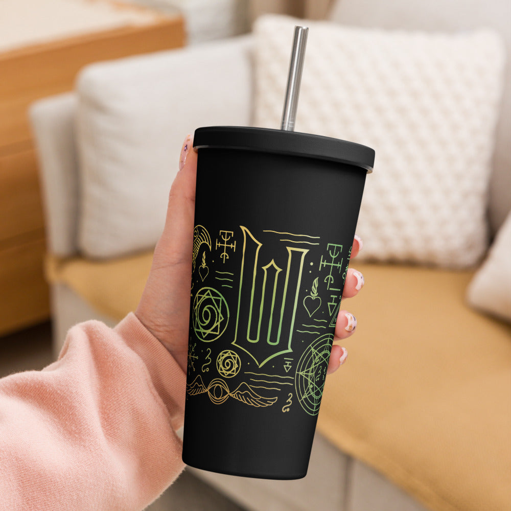 Wicked Elphaba Grimmerie Insulated Tumbler