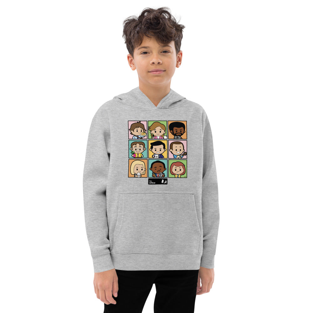 The Office Grid Kids Hoodie