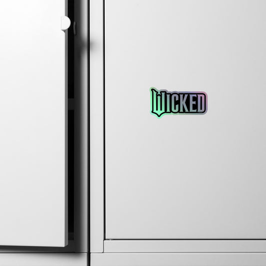 Wicked Logo Holographic Sticker