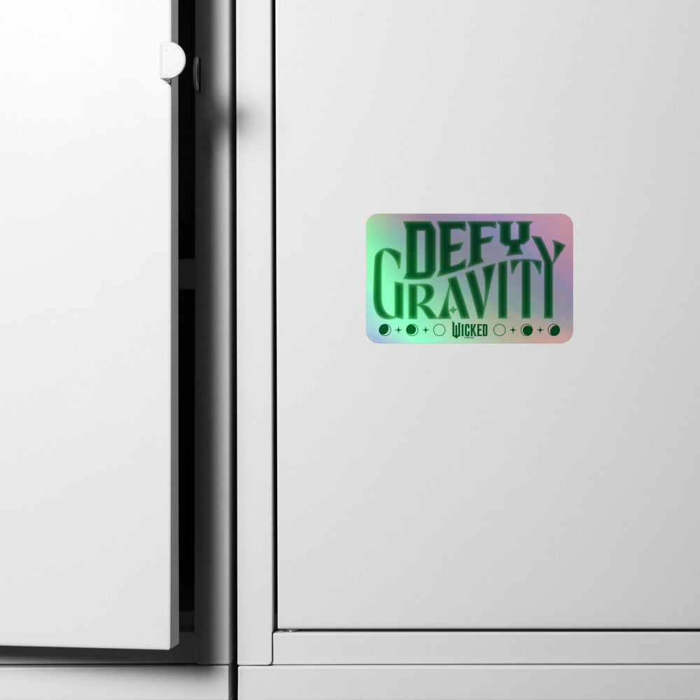 Wicked Defy Gravity Holographic Sticker