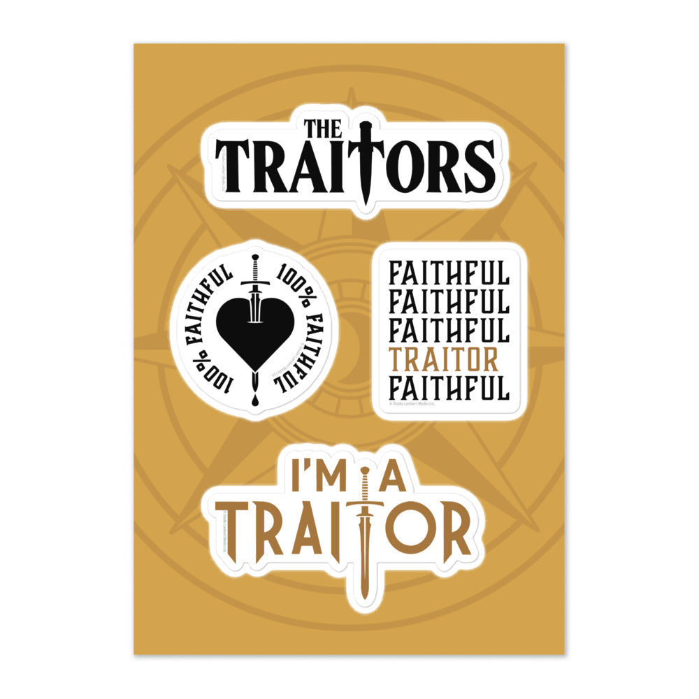 The Traitors Faithful Faithful Sticker Sheet