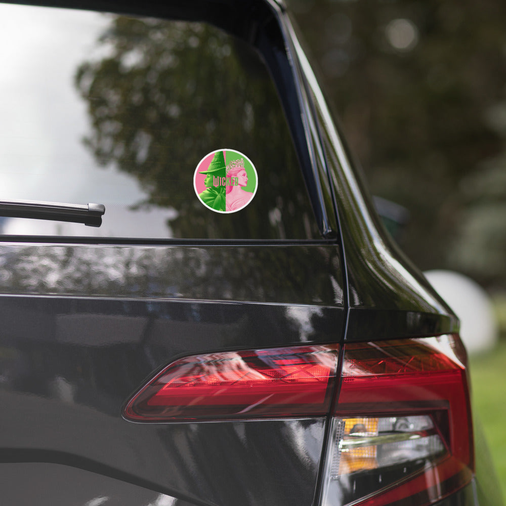 Wicked Elphaba Glinda Sticker