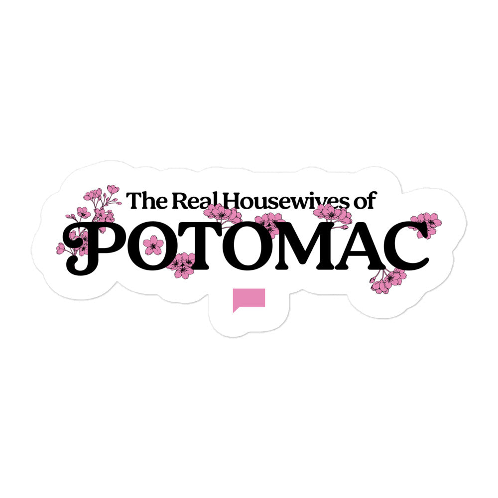 The Real Housewives of Potomac Cherry Blossom Sticker