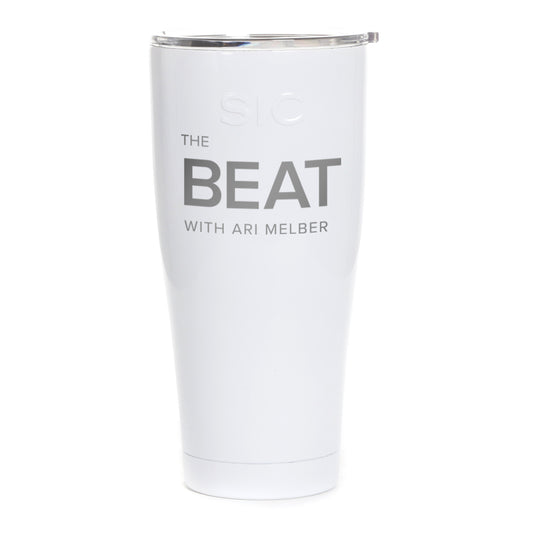 The Beat with Ari Melber Wine Glass with Stem