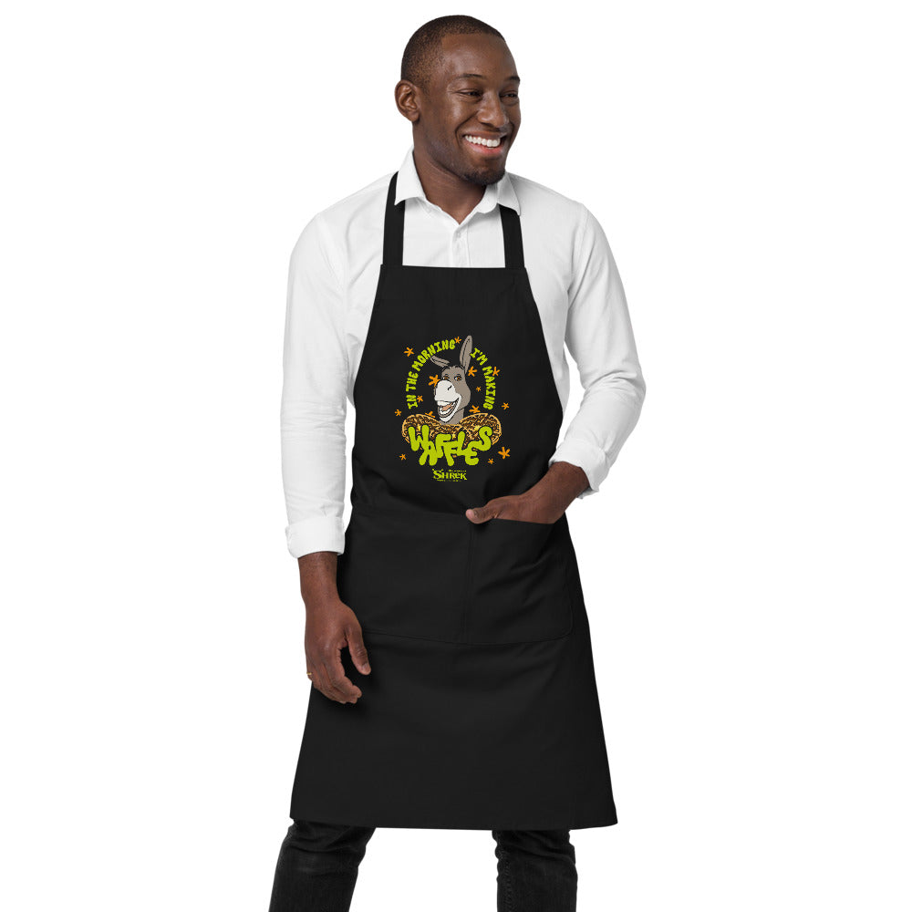 Shrek Waffles Organic Cotton Apron