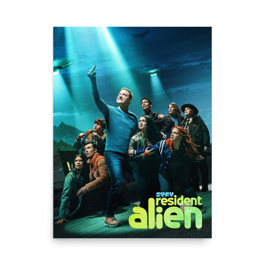 Resident Alien Key Art Premium Poster