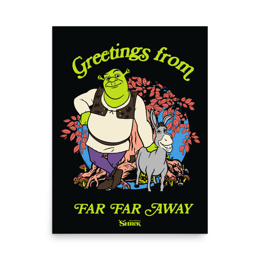 Shrek Greetings From Far Far Away Poster