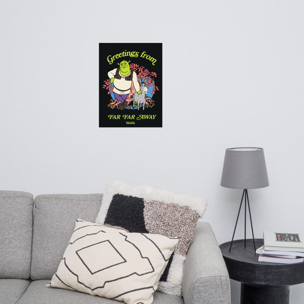 Shrek Greetings From Far Far Away Poster