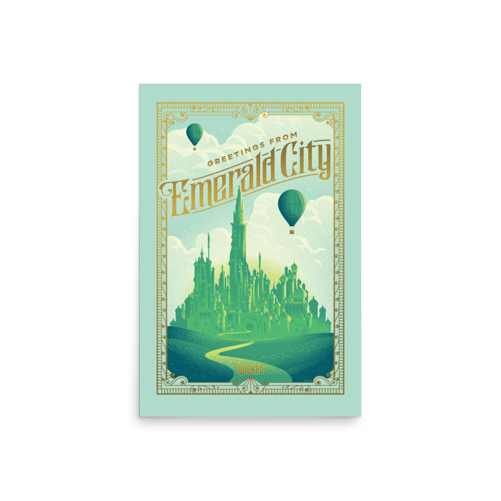 Wicked Emerald City Poster