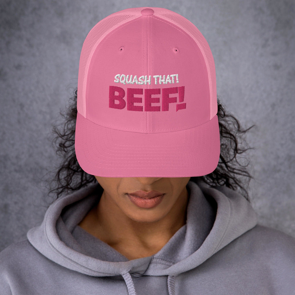 Watch What Happens Live Squash That Beef Trucker Hat