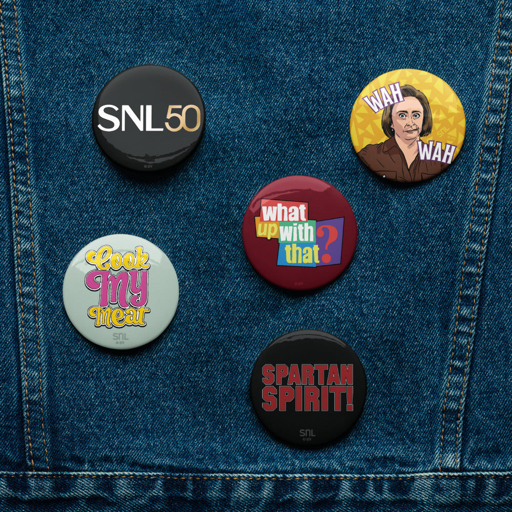 Saturday Night Live 50th Anniversary 5 Pin Set