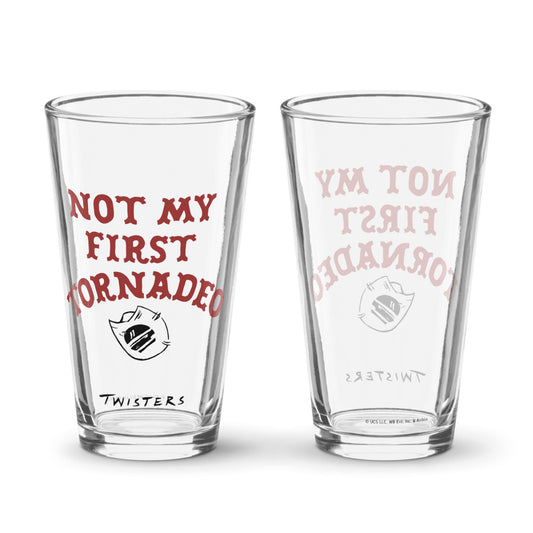 Twisters Not My First Tornadeo Pint Glass