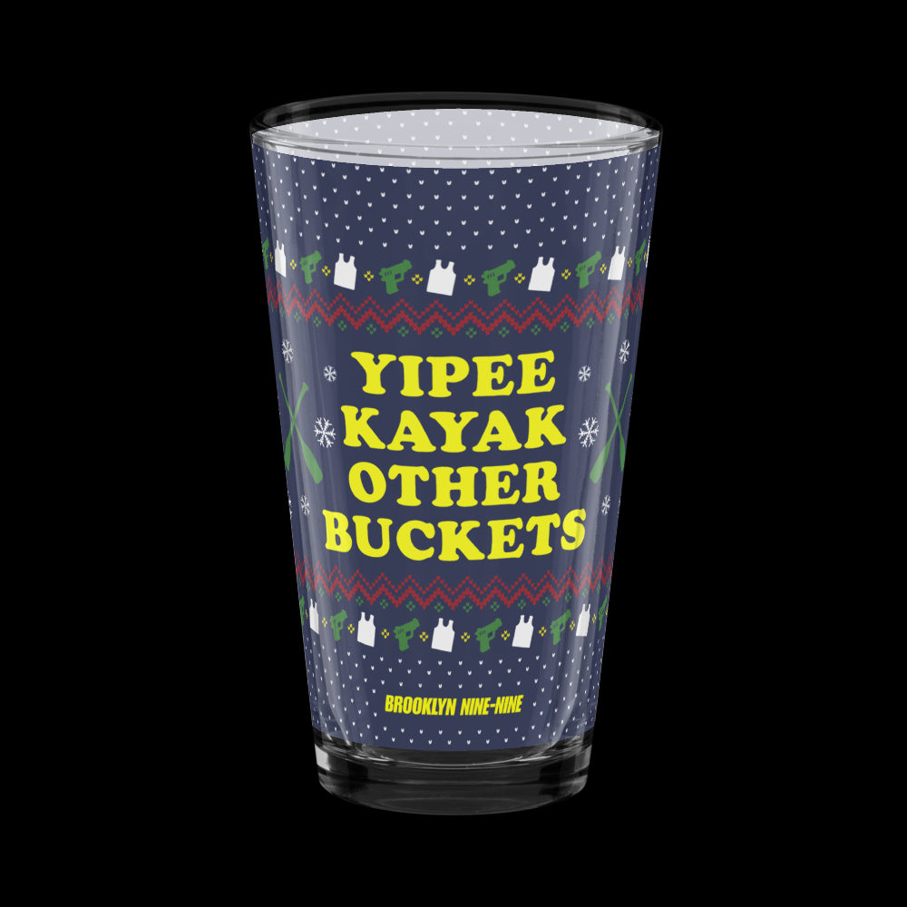 Brooklyn Nine-Nine Yippee Kayak Pint Glass