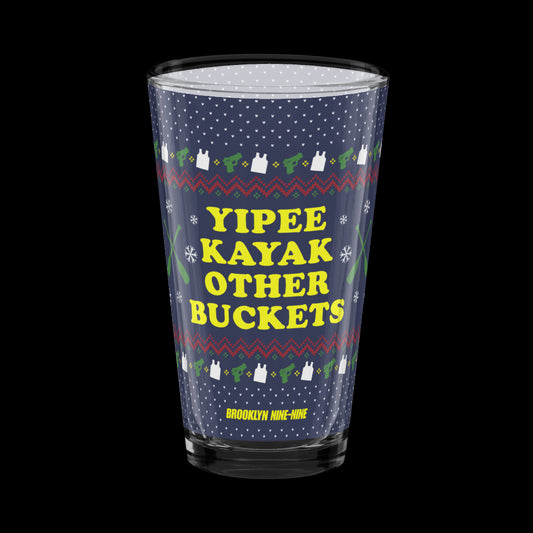 Brooklynn Nine-Nine Yippee Kayak Pint Glass