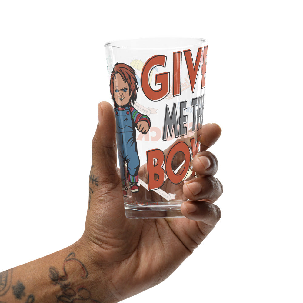 Chucky Give Me The Boy Pint Glass