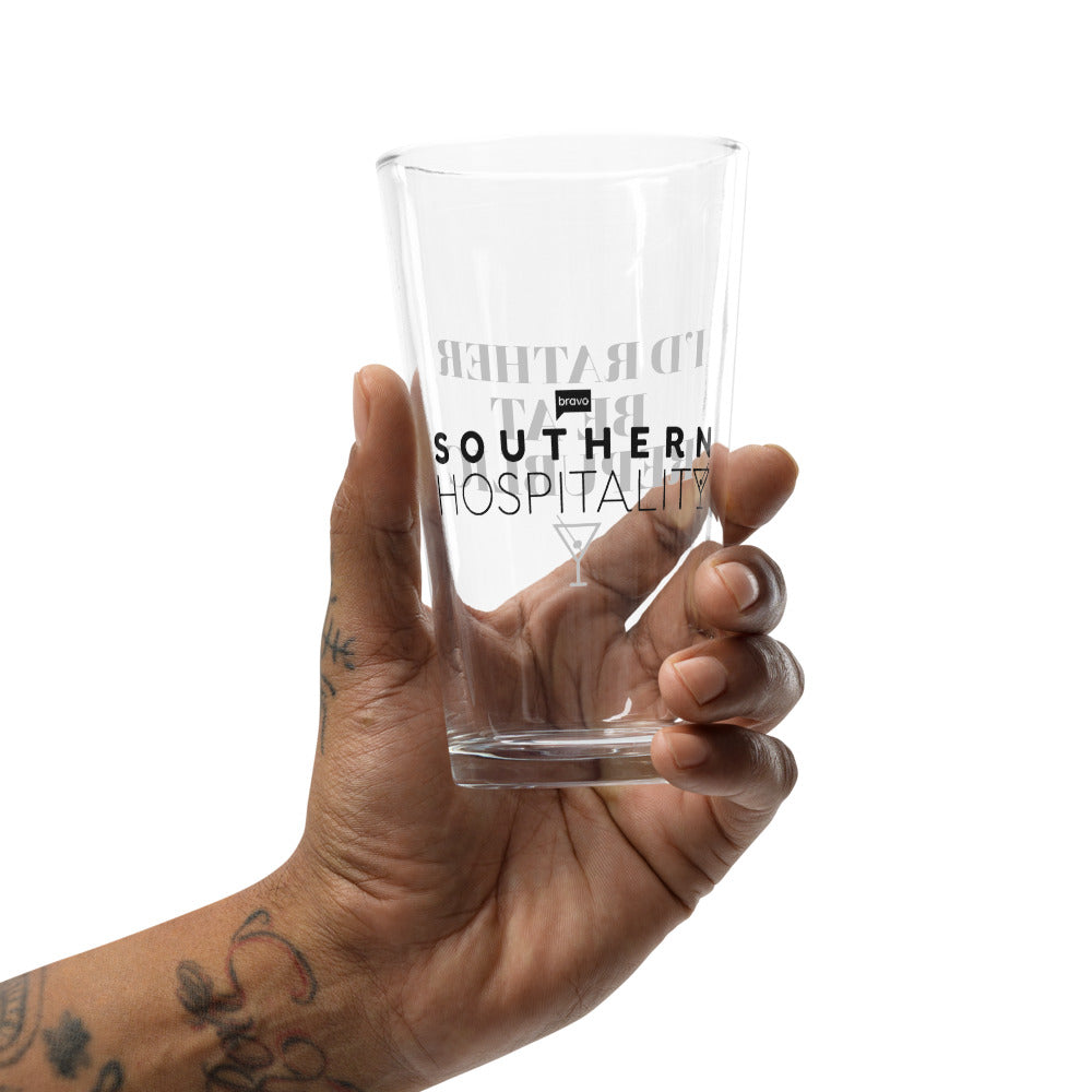 Southern Hospitality I'd Rather Be At Republic Pint Glass