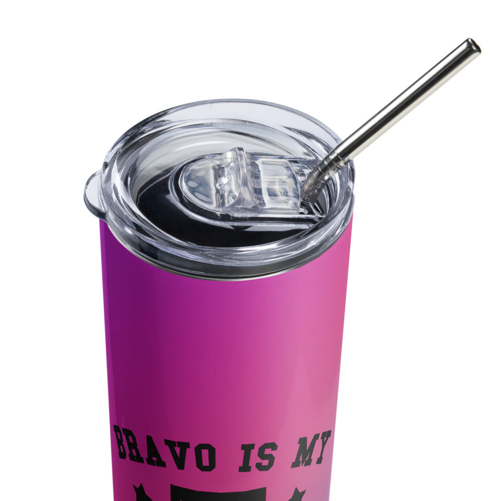 Bravo Is My Favorite Sport Tumbler