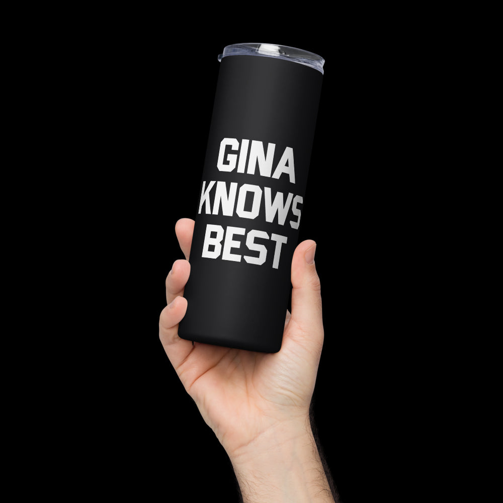 Brooklyn Nine-Nine Gina Knows Best Stainless Steel Tumbler