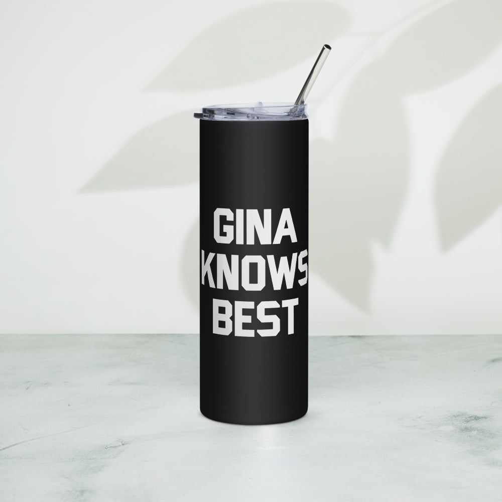 Brooklyn Nine-Nine Gina Knows Best Stainless Steel Tumbler