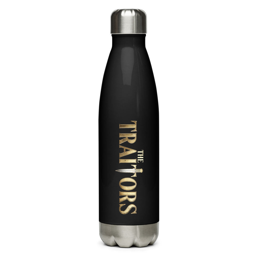 The Traitors Logo Stainless Steel Water Bottle