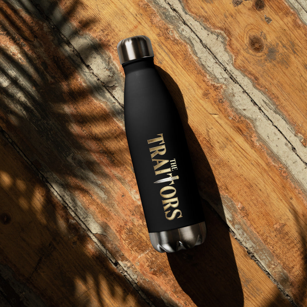 The Traitors Logo Stainless Steel Water Bottle