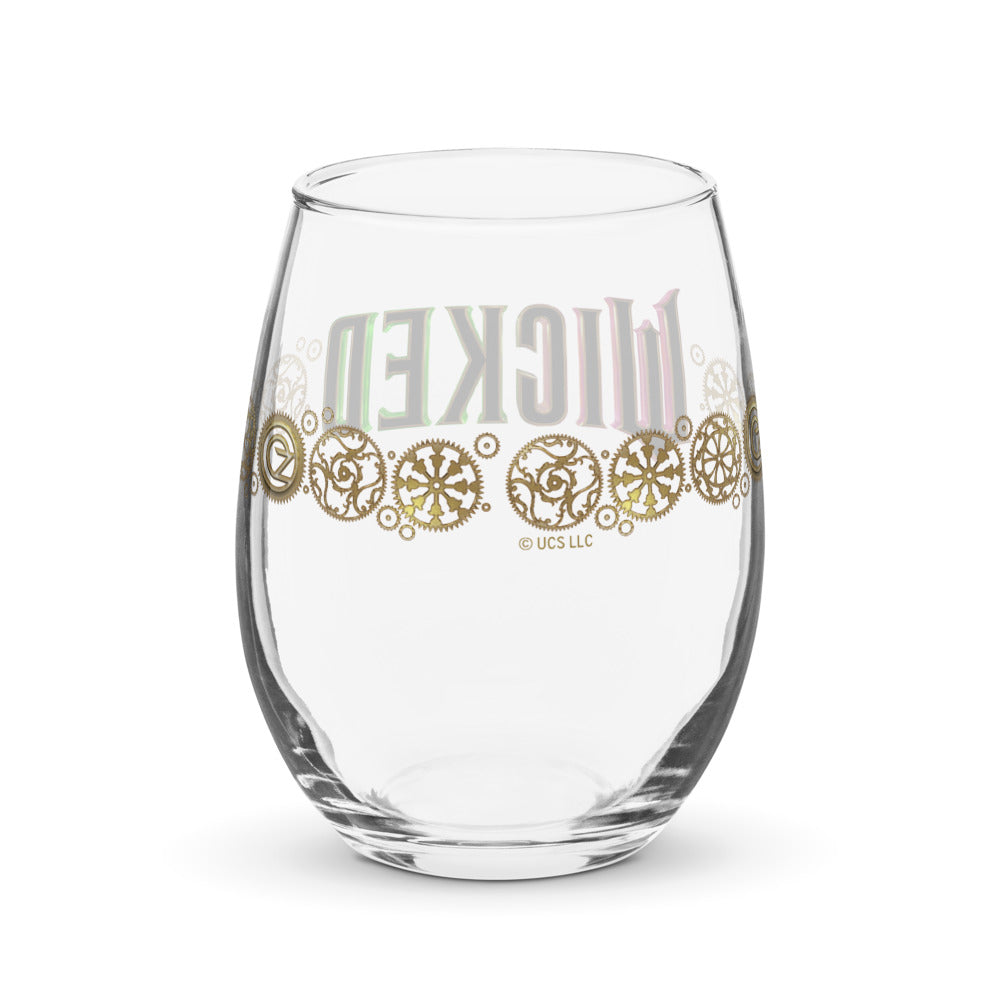 Wicked Logo Stemless Wine Glass