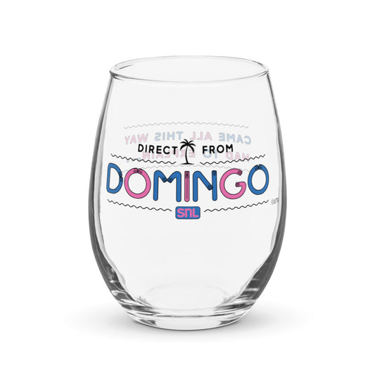 Saturday Night Live Direct From Domingo Stemless Wine Glass