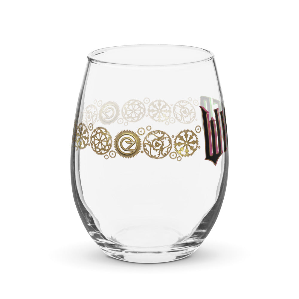 Wicked Logo Stemless Wine Glass