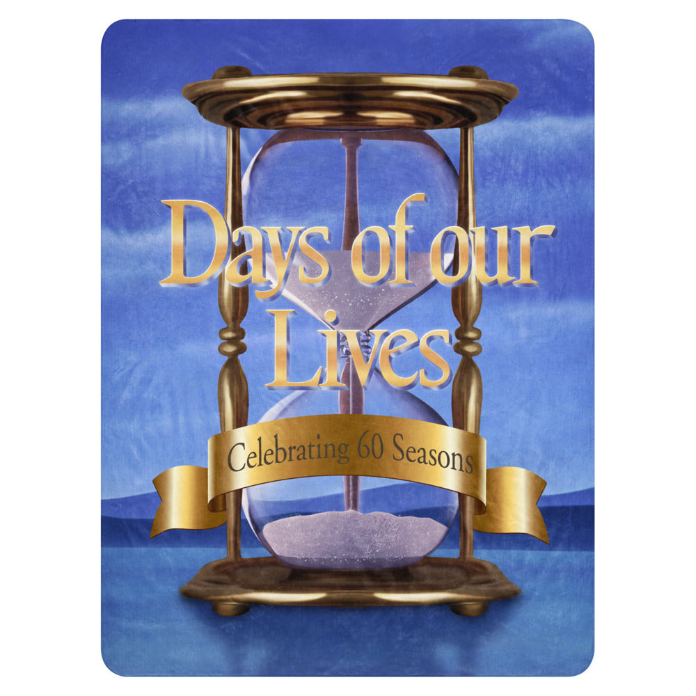 Days of Our Lives 60th Anniversary Premium Sherpa Blanket