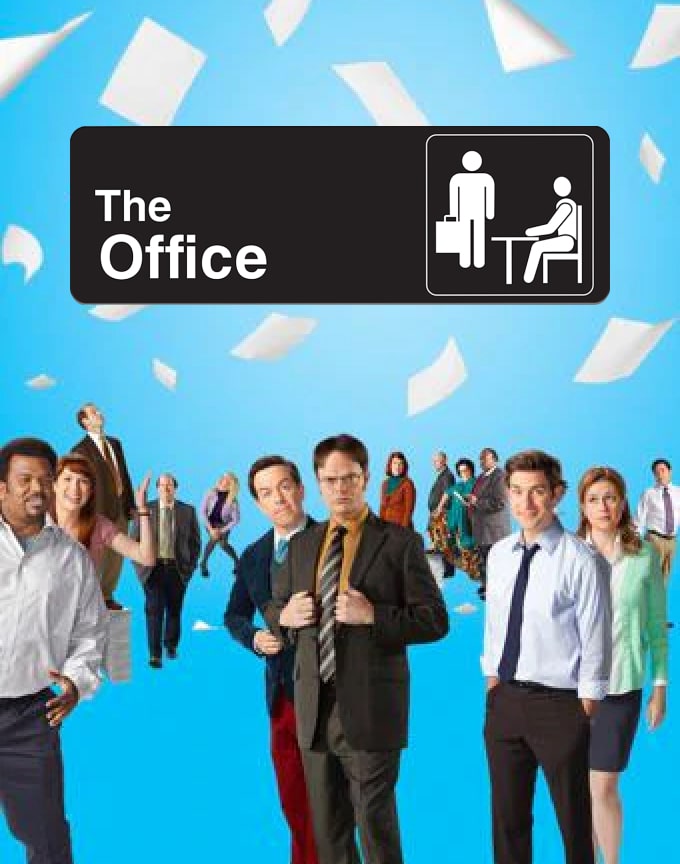 The OfficeThe Office Dunder Mifflin Fleece Crewneck Sweatshirt