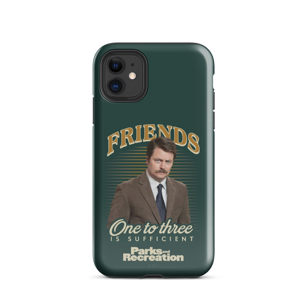 Parks and Recreation Friends One To Three iPhone Case